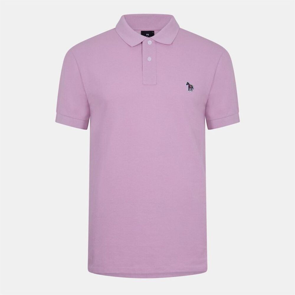 Paul Smith Mens Zebra Regular Polo Shirt / Fuchsia